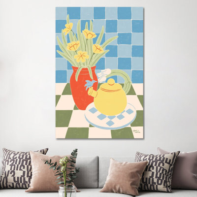 Teapot - Wall Art Print - Wrapped Canvas
