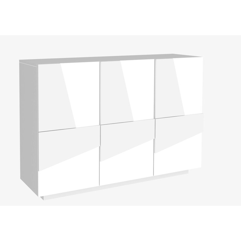 Longford 121Cm Wide Sideboard, White
