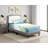 Getafe White Pink Twin Bed-689502391-689502394
