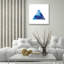 «Ocean Triangle» par Seven Trees Design, art mural en verre acrylique-101610081