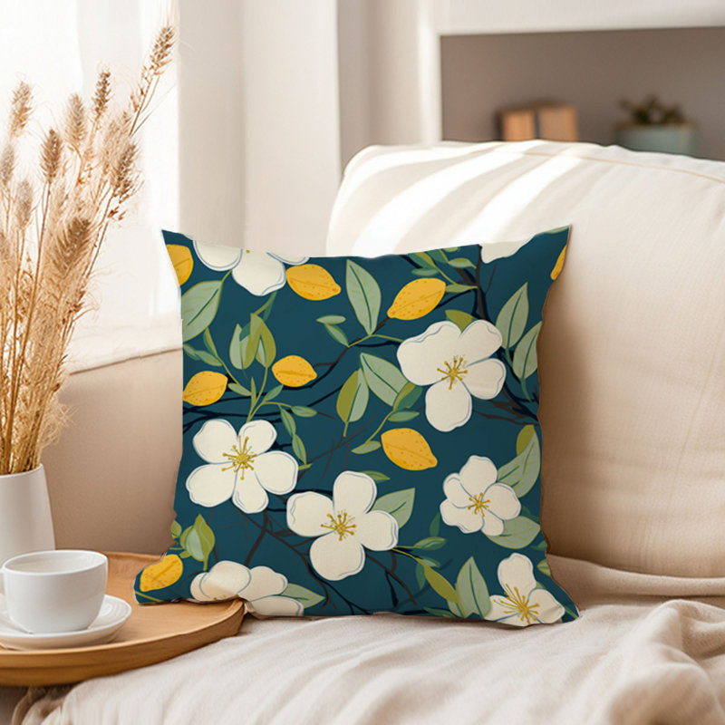Food and Kitchen Lemon Dreams VI Modern, 16"H x 16"W