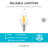 5 Watt (60 Watt Equivalent), CA11 LED, Dimmable Light Bulb, E12/Candelabra Base-59047891