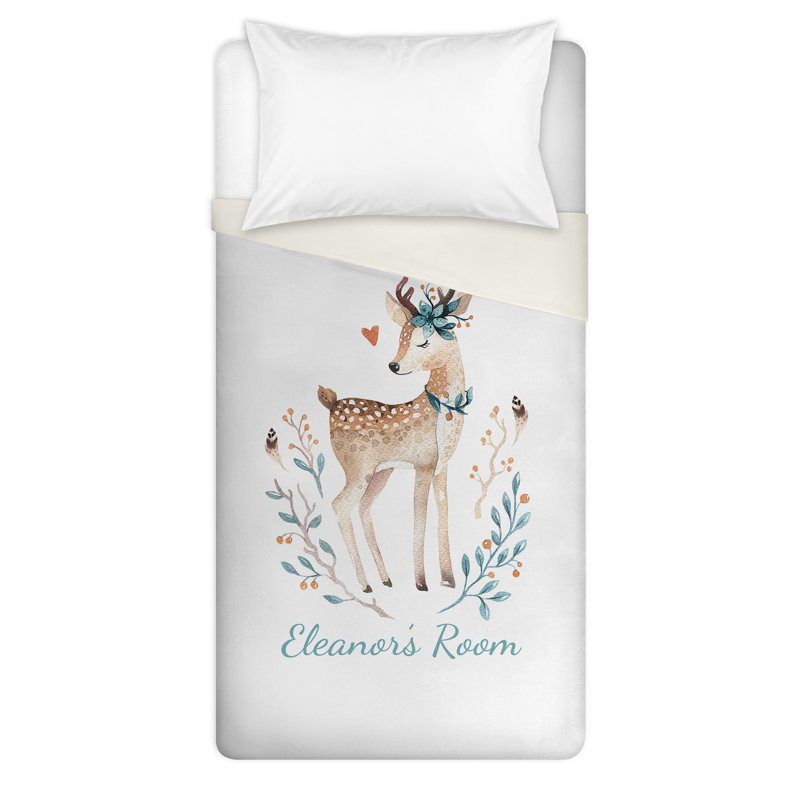 Housse de couette simple Boho Deer