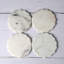 Round White Marble Coasters