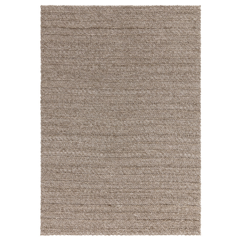 Khadijah Striped Recycled P.E.T Hand Woven Indoor / Outdoor Area Rug, Rectangle 200 x 290cm