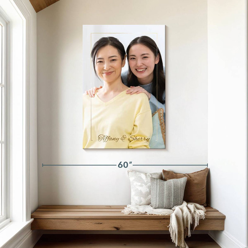 Line Frame Photo Print, 45" H x 30" W