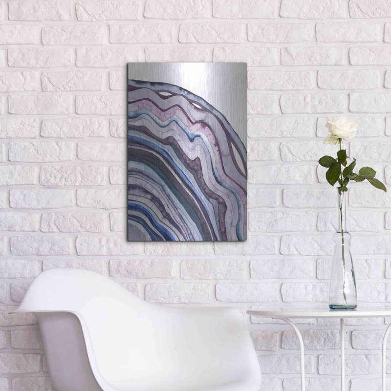 «Amethyst Agate II» par Grace Popp, H 24 po x l 16 po