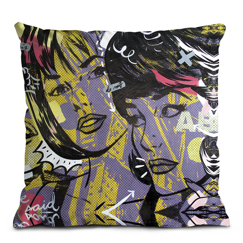 Naia Square Pillow Cover