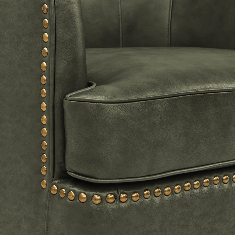 Fauteuil demi-tonneau Whitlock, Vert fougère
