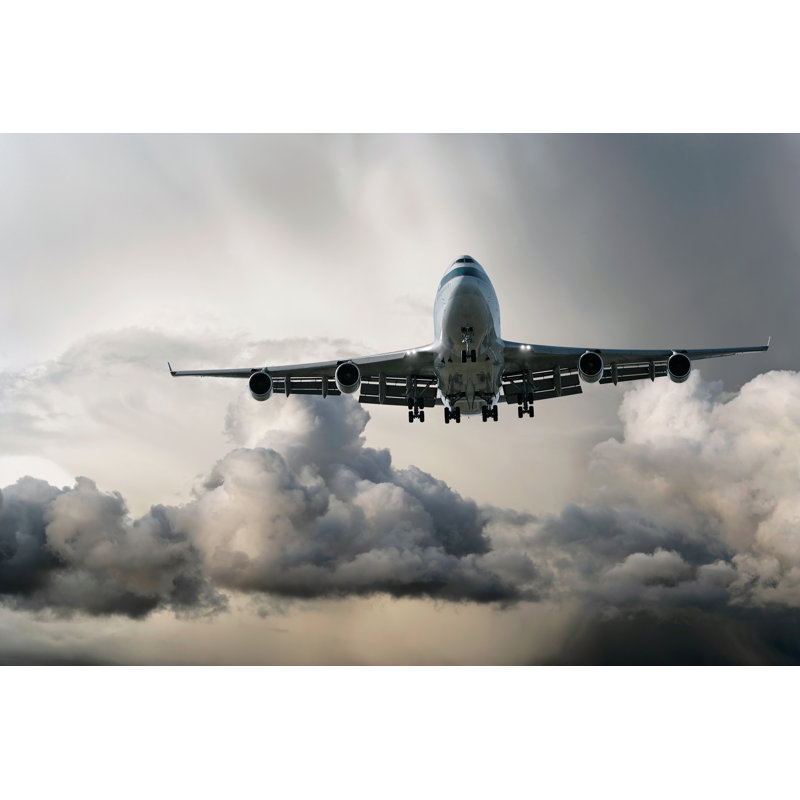 Jumbo Jet Airplane by Sharply_done - Wrapped Canvas Print, 20cm H x 30cm W x 3.8cm D