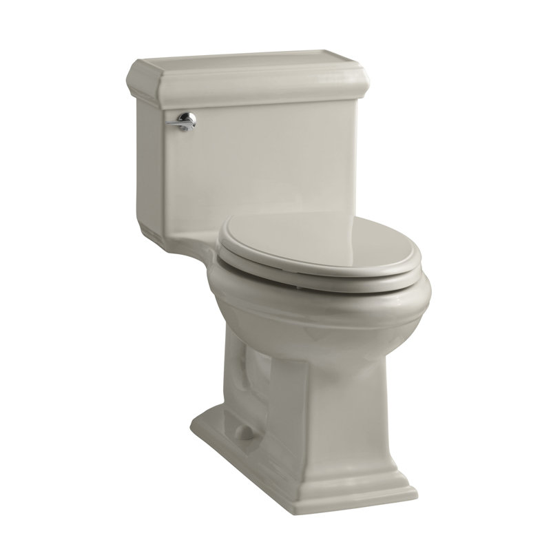 Memoirs™ Classiccomfort Height One-Piece Elongated 1.28 GPF Toilet with Aquapiston Flush Technology and Left-Hand Trip Lever