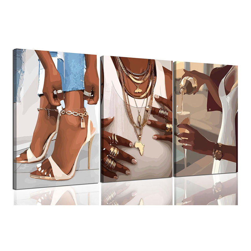 3 Piece Wrapped Canvas Print