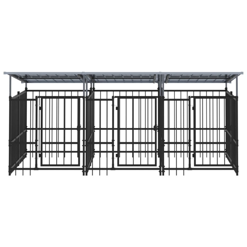 Daxton 128cm H Steel Kennel