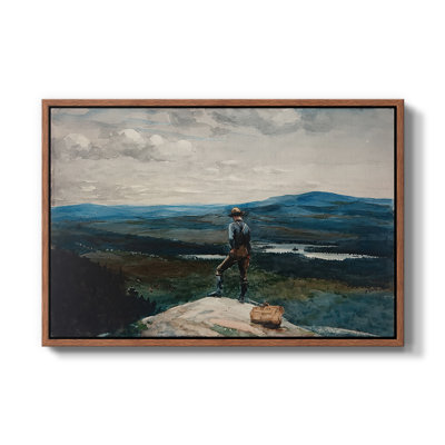 The Ranger, Adirondacks, 1882 - Winslow Homer, toile tendue avec châssis