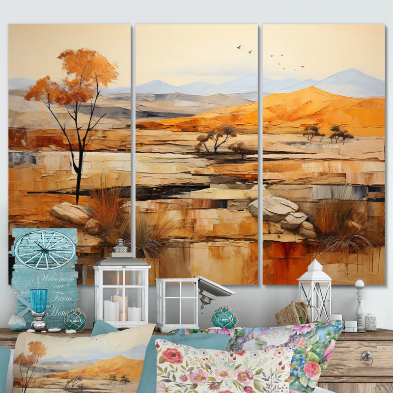 Bold Canyon Mirage V Landscape & Nature Wall Decor