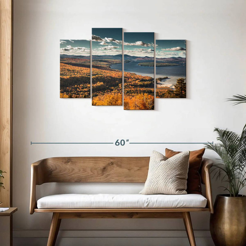 Harnek, New Hampshire, automne, H 27 po x l 43 po