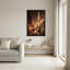 Art mural sur toile avec grappes de cristal-133483577