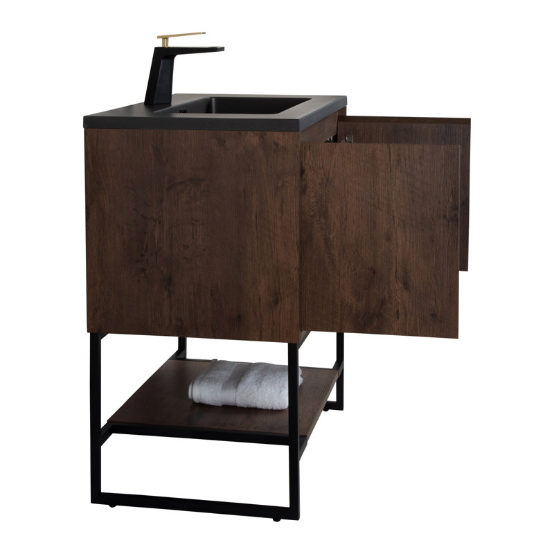 Base de meuble-lavabo Harlan seulement sans lavabo