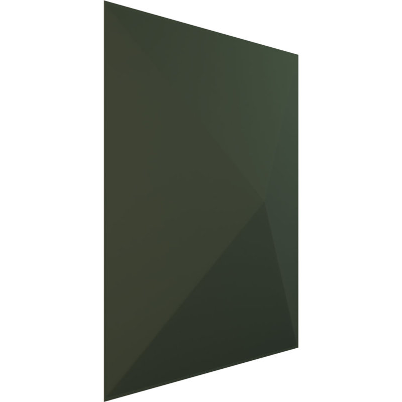 Panneau mural décoratif 3D Sellek EnduraWall, Vert foncé