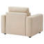 Fauteuil d'appoint en chenille Seguin Beige-1333972688