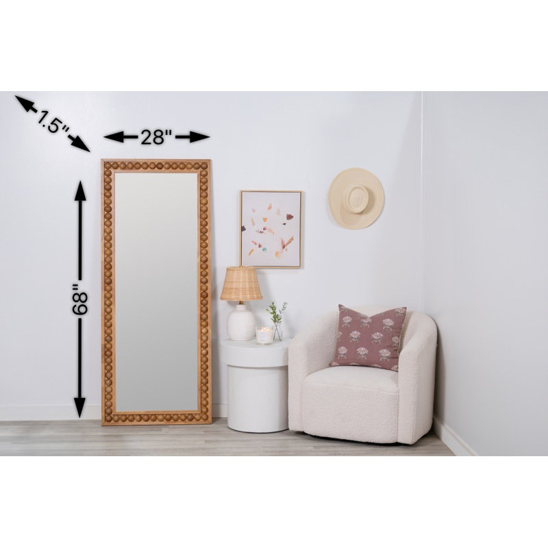 Brayden Rectangle Solid Wood Mirror