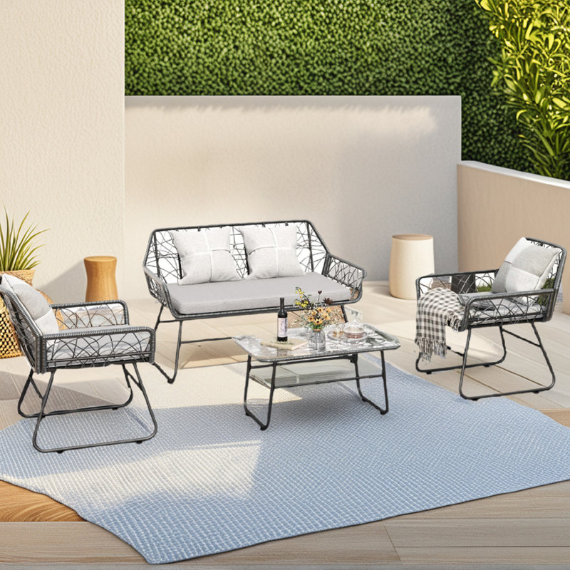 Ensembles repas pour patio, Gris