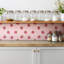 Kanagy 30cm x 30cm PVC Mosaic Tile in Pink