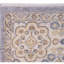 Tapis mauve / beige noué à la main de haute qualité