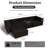 108" Modern Corduroy Combination Compression Couch No Assembly Required With Ottoman-1663595967