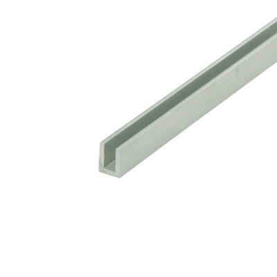 Outwater Alu757-M Mill 1/8 Inch Inside Dimension Aluminum U Channel C Channel 72 Inch Lengths (Pack Of 18 Pieces)