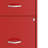 Krahn 14.25'' Wide 2 -Drawer Mobile Steel File Cabinet-12974309