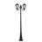 2-Heads Outdoor Solar Lamp Post Lights with Dusk to Dawn Sensor