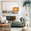 Wynyard 1 - Light Bronze Drum Pendant