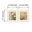 Masterpiece Collection Butterflies Amidst Flowers by Yu Zhi - 2 Piece Single Picture Frame Print Set-1786295376