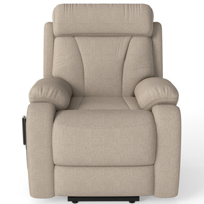 Power Lift Recliner for Elderly, Lift Chair Recliners for Small Spaces, Electric Recliner Chairs for Seniors, Remote Control, Adjustable, Side Pocket