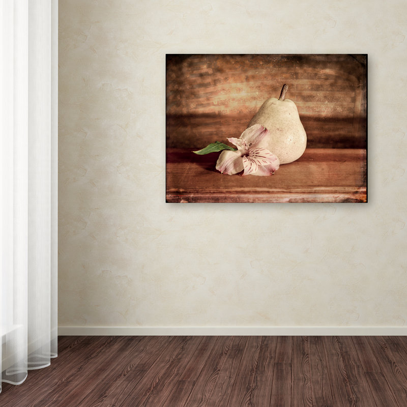 « cuisine poirier 2 », reproduction d’impression sur toile tendue, H 14 po x l 19 po x P 2 po