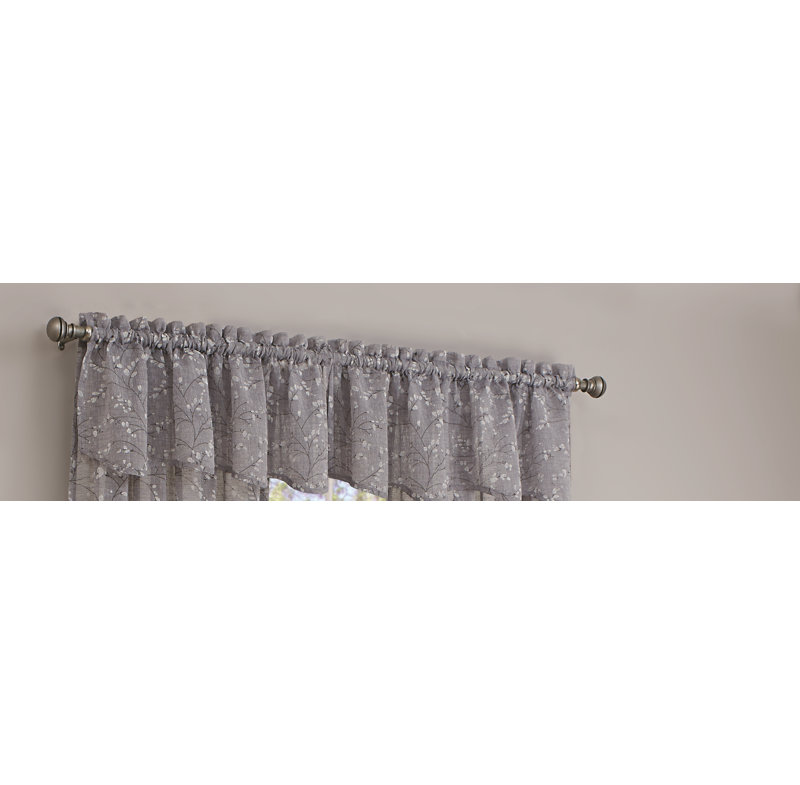 Jupe de fenêtre 54" l’élégance traditionnelle Jerilyn