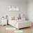 Modern Upholstered Kids Twin Bed Frame With Round Feet-1913046291