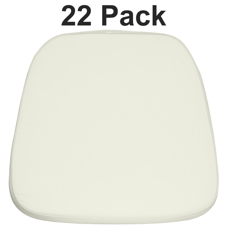 Coussin de chaise en tissu 2Soft Chiavari, Ivoire