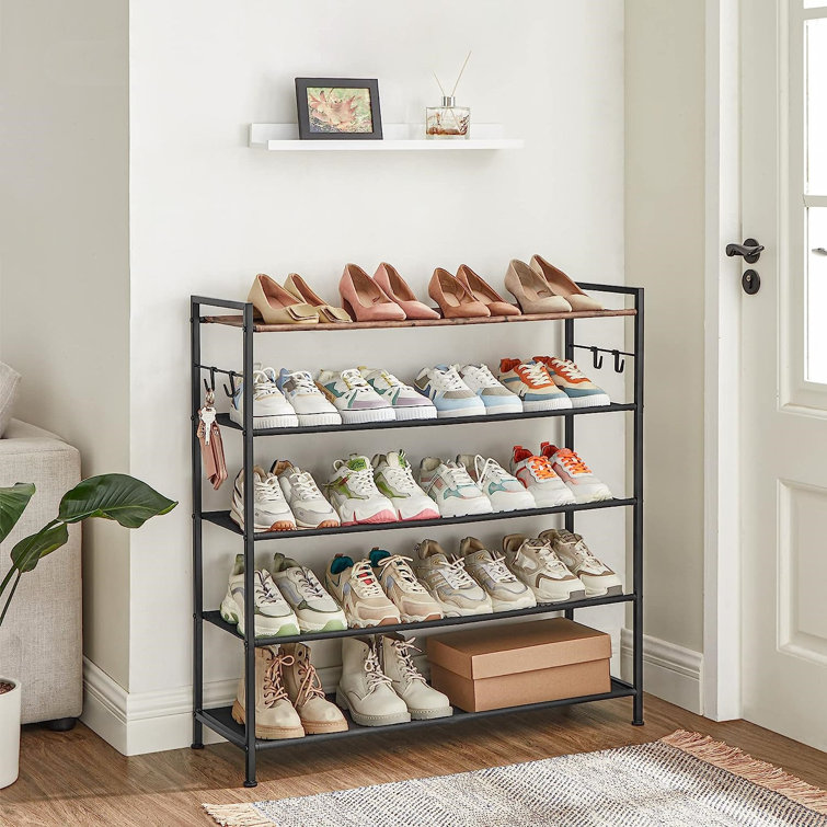 20 Pair Stackable Shoe Rack 17 Stories