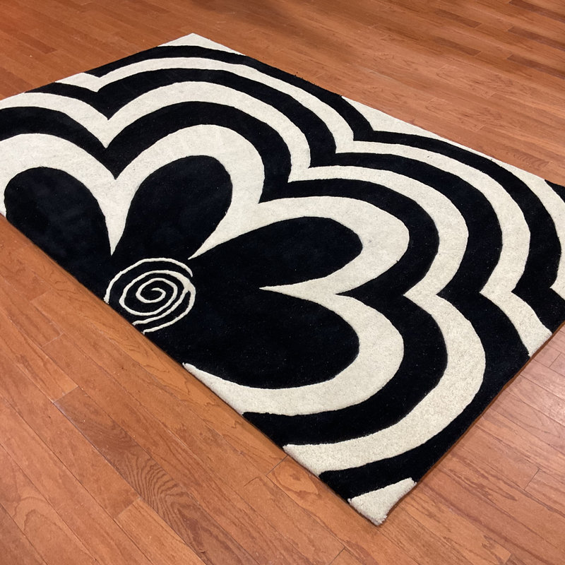 Indo Wool Floral Indoor Rug
