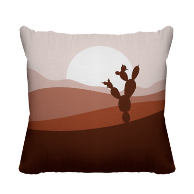 Coussin décoratif intérieur / extérieur Minimalist Desert