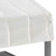 Lit double compact avec rangement et DEL, design moderne gris