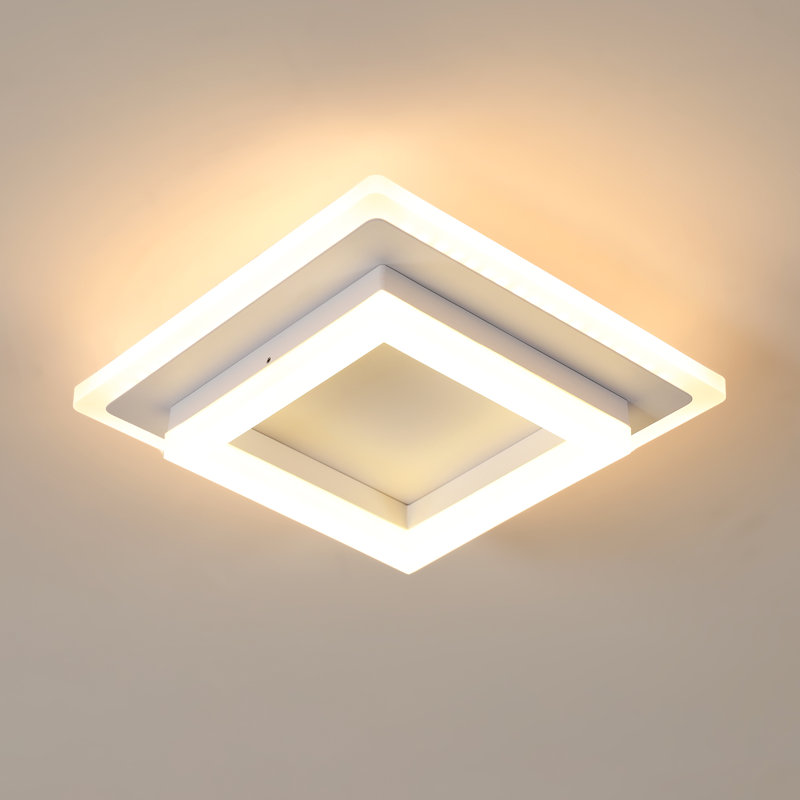LED Flush Mount, White