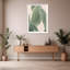 Coastal Retreat Calla Leaf by  - Picture Frame Graphic Art on Paper-81386760