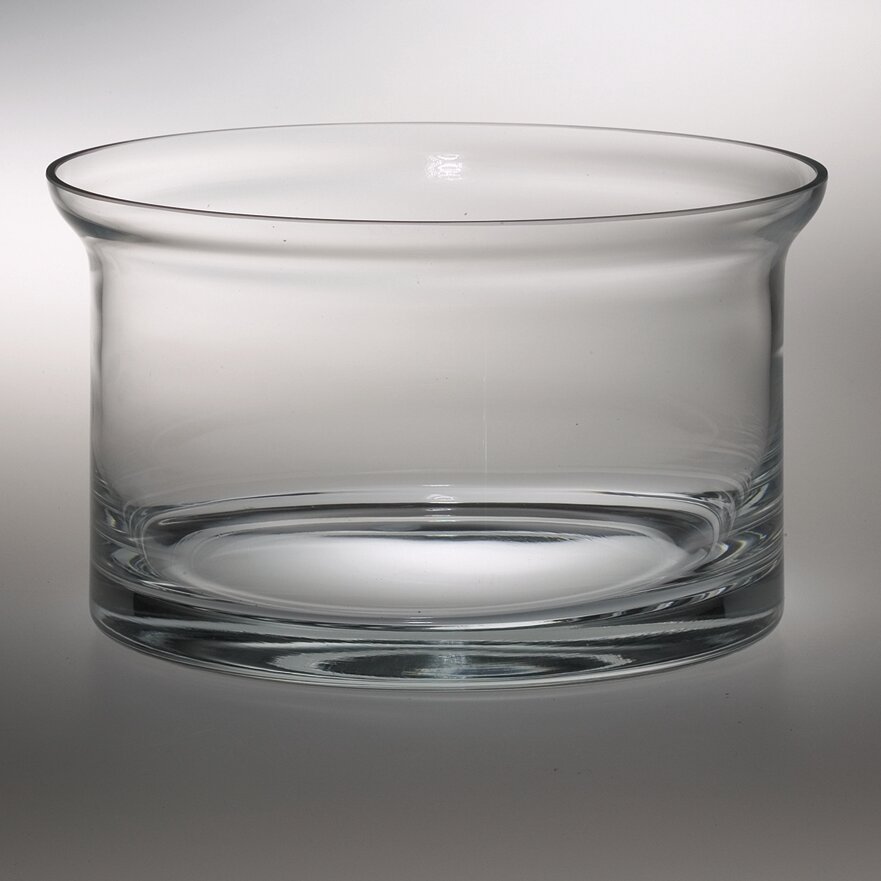 Highland Dunes Benevides Glass Salad Bowl