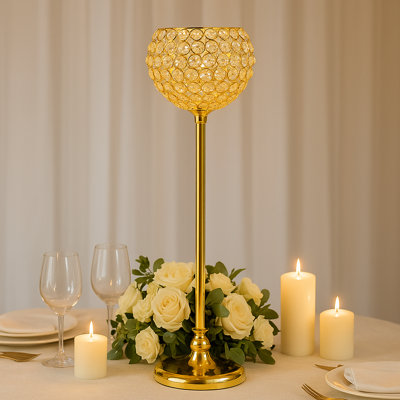 Crystal Tabletop Candelabra