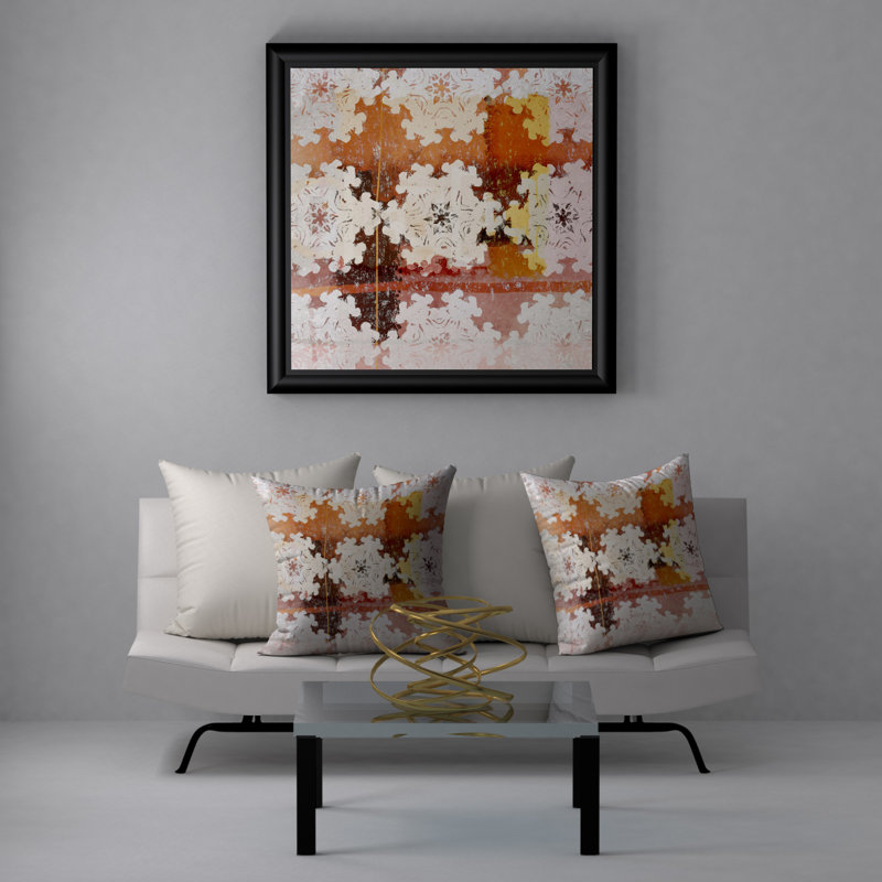 Housse et insert de coussin carré Desire, 24" X 24"