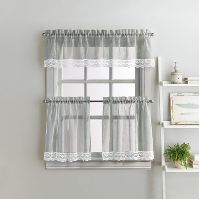Juniata Tailored Kitchen Curtain