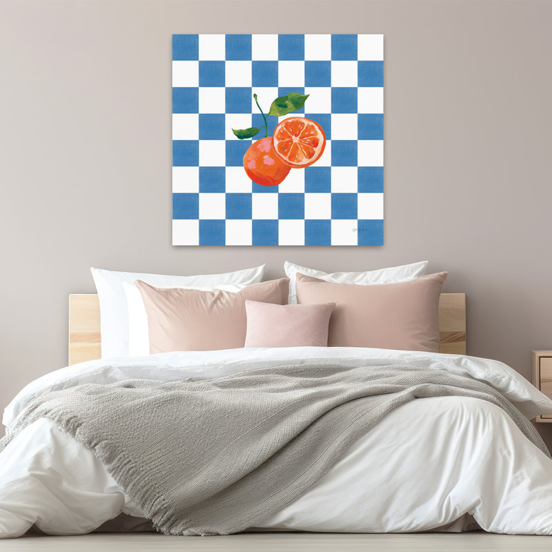 «Summer In Chequers Iii», art contemporain, H 32 po x l 32 po